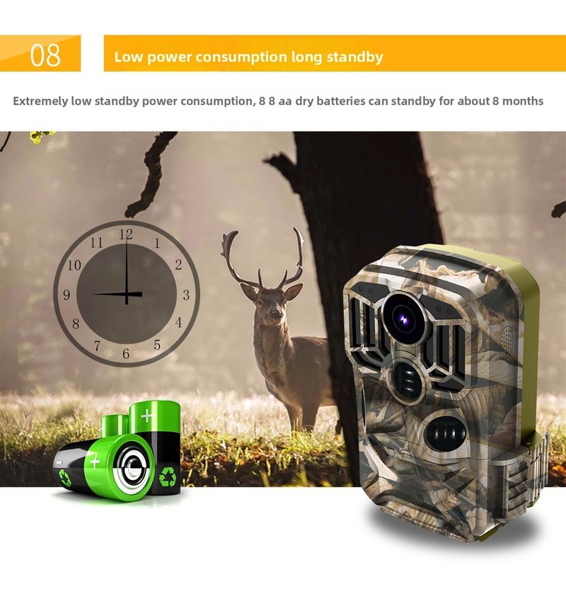 HD WiFi Outdoor Animal Monitoring Infrared Night Vision Tracking Hunting Camera_voghion.com