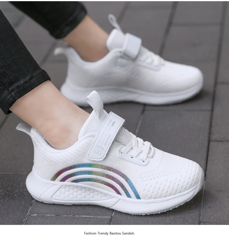 Mutter & Kinder kinder schuhe Mädchen turnschuhe Atmungsaktive doppel-mesh-schuhe Leichte mädchen laufschuhe Große kinder schuhe_voghion.com