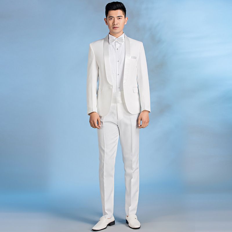 CT Men's Costume Formal Wear Adult Choir Annual Meeting Host Emcee Singer Stage Performance Suit Set_voghion.com