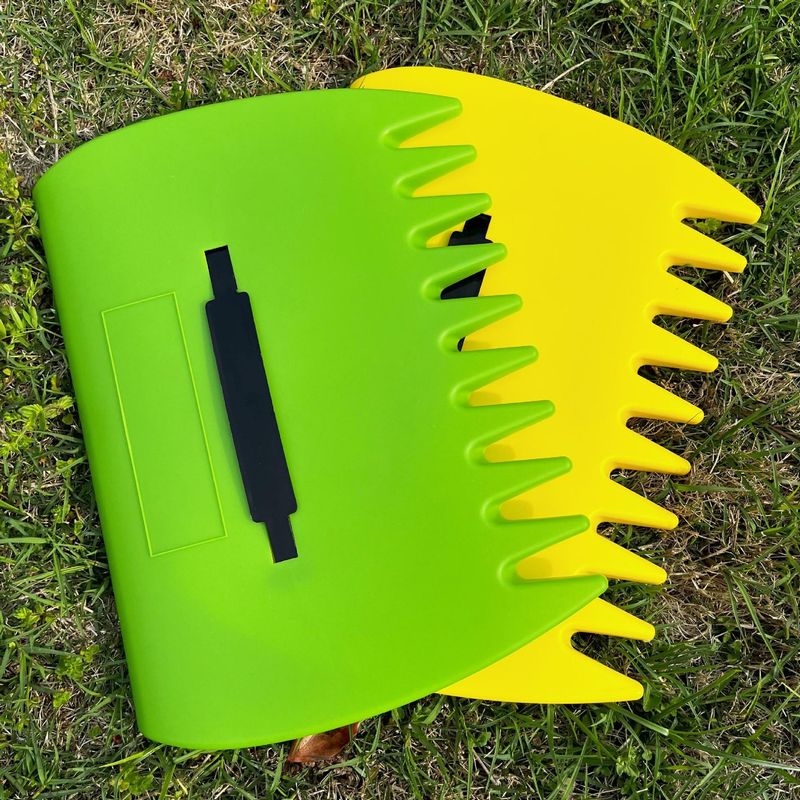 Forniture da giardino Clip per foglie da esterno Rastrello in plastica per giardinaggio per raccogliere le foglie cadute Giardino con rastrello per la raccolta delle foglie Attrezzi da giardino_voghion.com