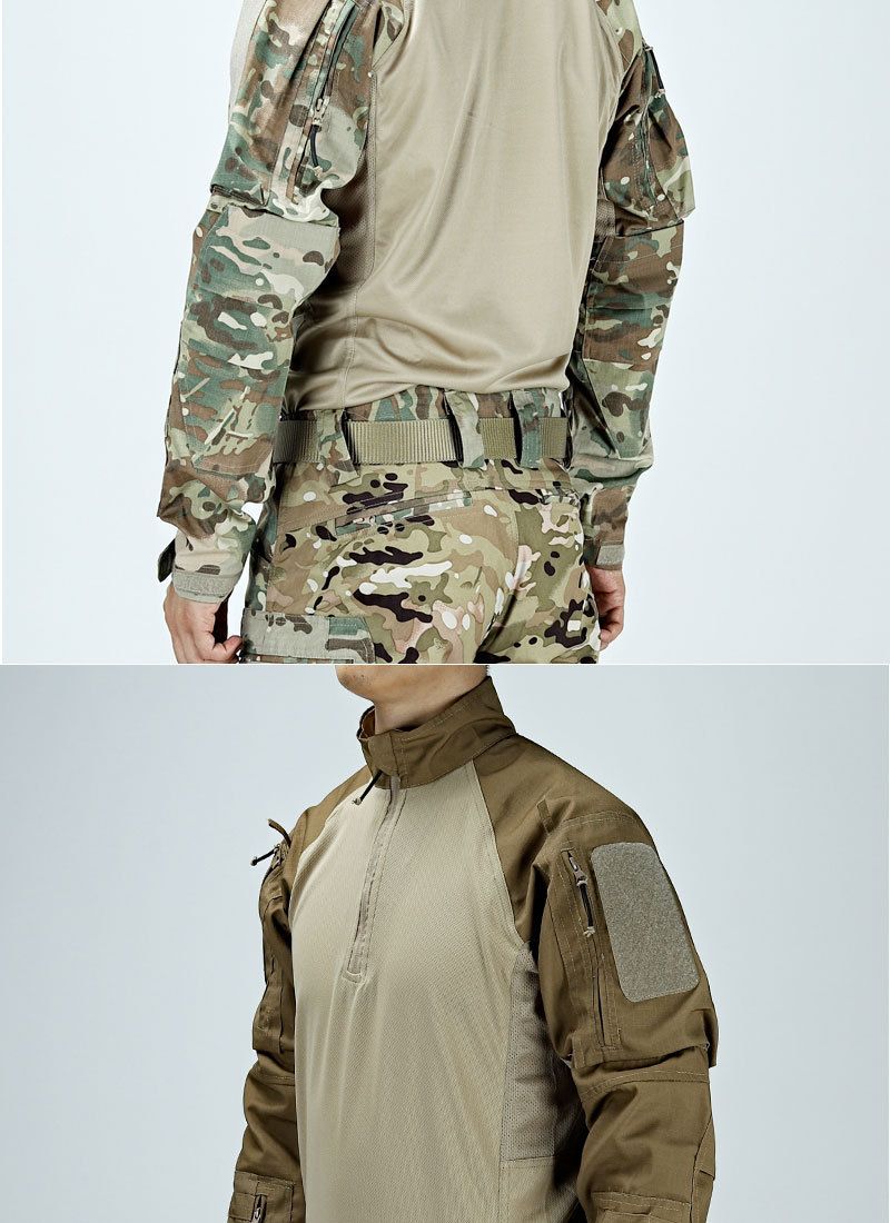 Herenkleding Tactisch pak Heren Frogman Combat Uniform Een complete set van lente- en herfsttrainingsuniformen met lange mouwen CS Field Training Suit_voghion.com