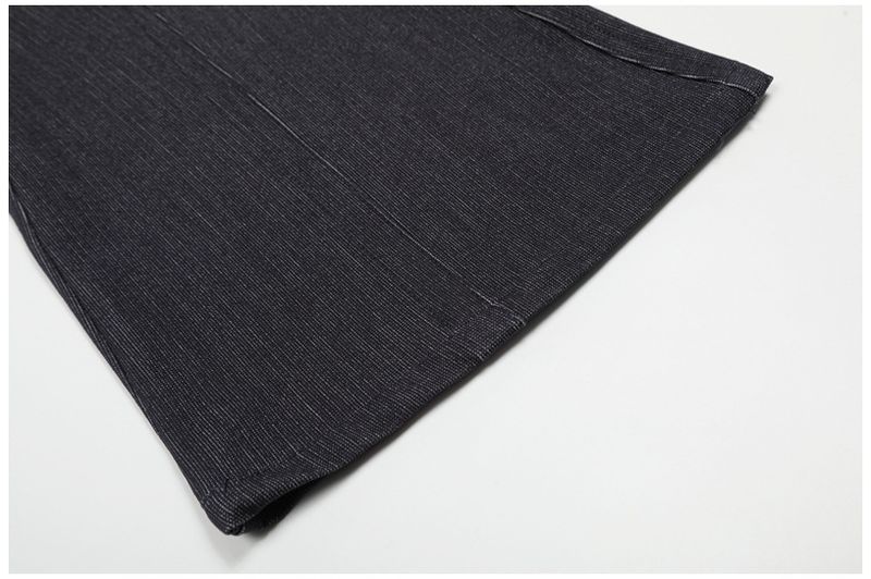 Jeans retrò vintage – Pantaloni in denim svasati da uomo con orlo grezzo e cuciture a contrasto (S-XL)_voghion.com