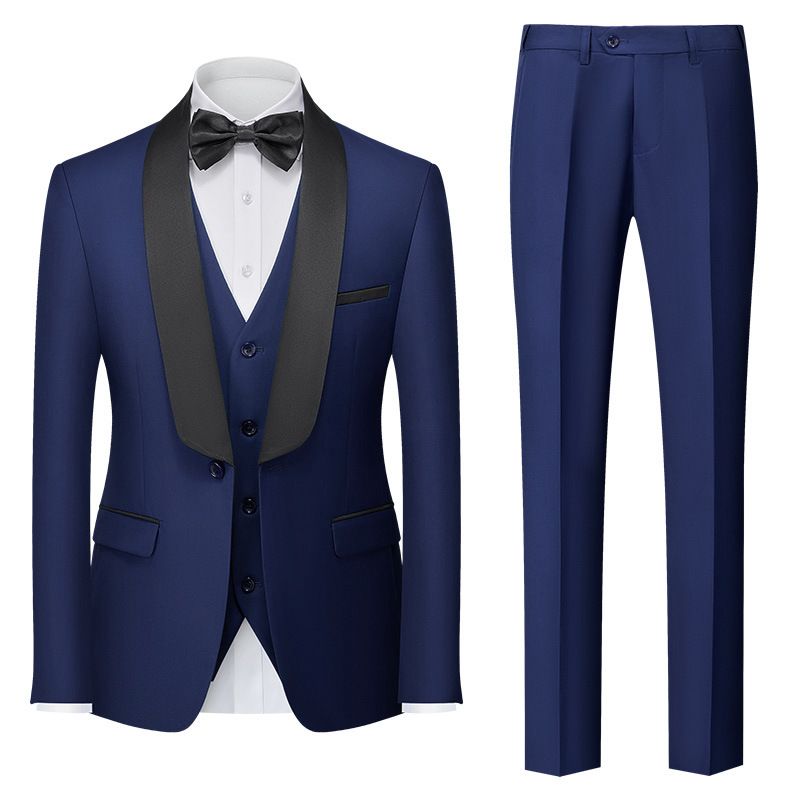 CT New Three-Piece Set Men's Double Split Formal Suit_voghion.com