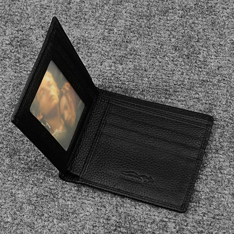 Genuine leather wallet for men 2023, new wallet for men, genuine cowhide wallet for men, short style wallet for men, genuine leather clip_voghion.com