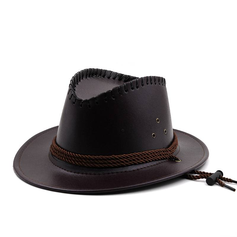 Outdoor glossy small top hat, shaped hat_voghion.com