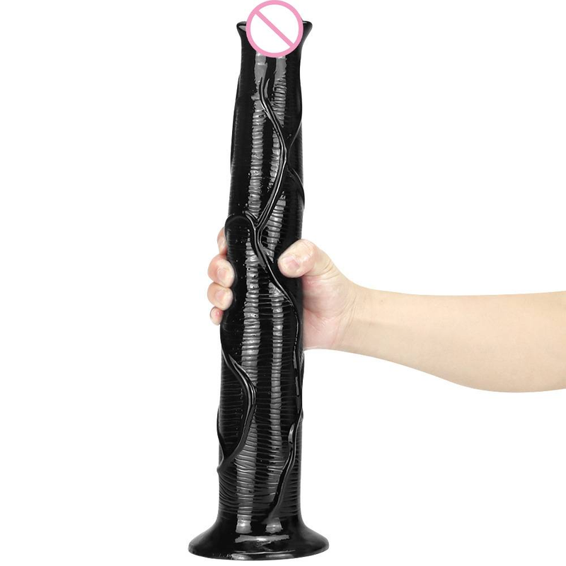 Realistischer Tierdildo mit Saugnapf, riesiger großer Pferdedildo, Analsexspielzeug für Frauen und Männer, schwul, Masturbatoren für Erwachsene_voghion.com