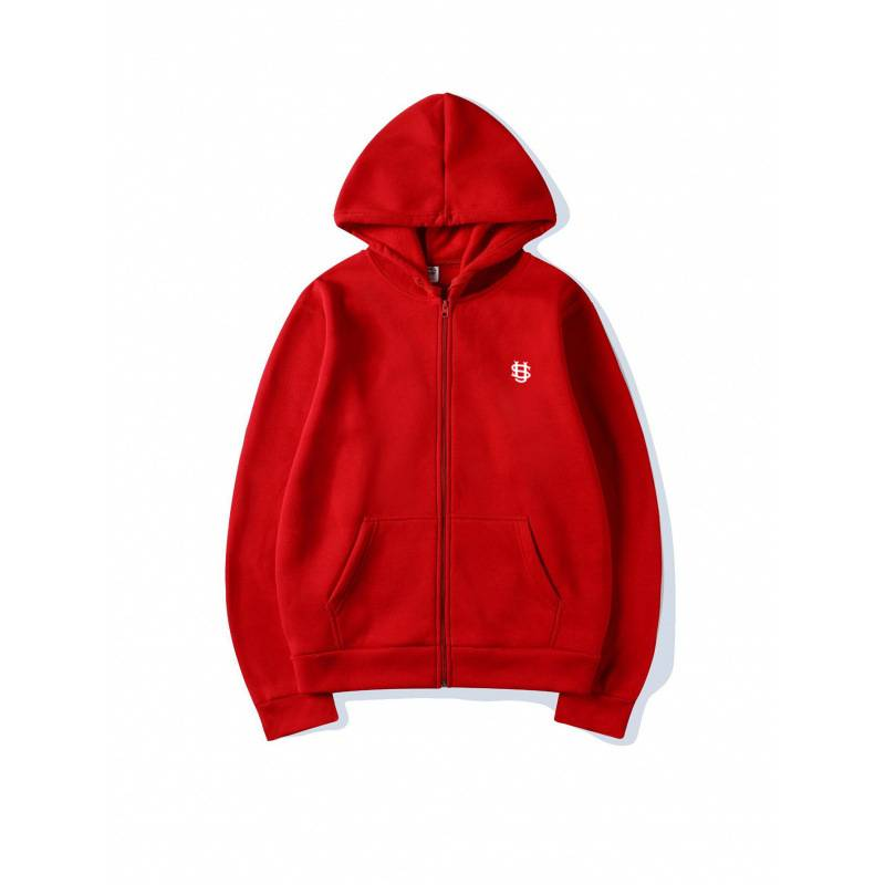 25 Frühlings-Strickjacke mit Kapuze, modisch, kleines Logo, lockere große Jugend-Reißverschlussjacke_voghion.com