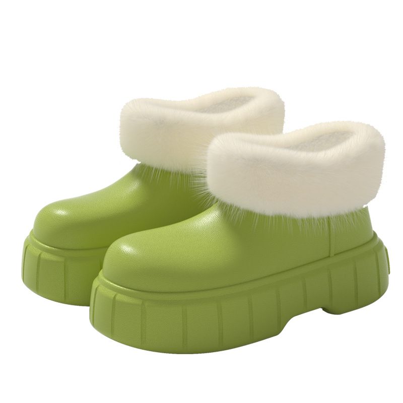 Mercury High Top wasserdichte Taschenschuhe für Damen, Winter, für drinnen und draußen, Plüschisolierung und ein Gefühl, auf Kot zu treten, EVA, dick_voghion.com