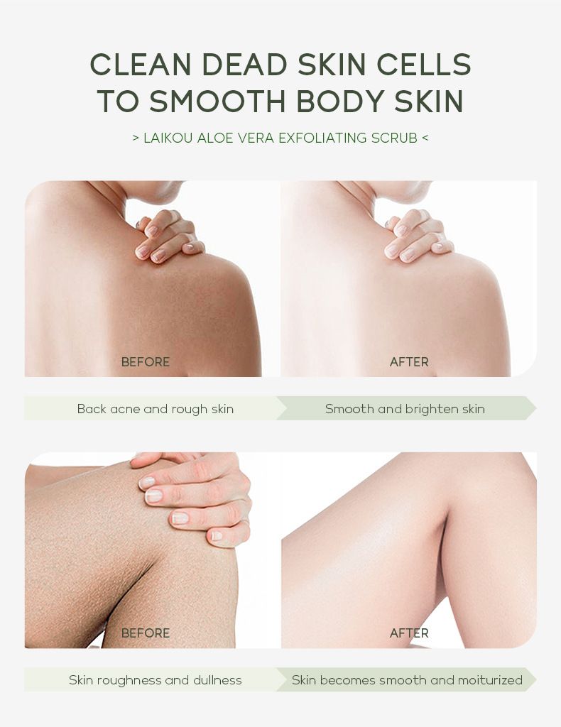 Scrub corpo LAIKOU 350 g - Trattamento esfoliante e levigante per una pelle morbida e luminosa_voghion.com