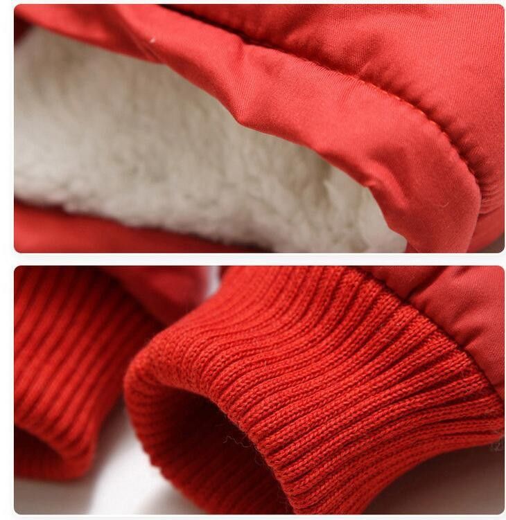 Piumino invernale con cappuccio per ragazzi – Cappotto trapuntato spesso con cerniera diagonale (110-160 cm) – Antivento e foderato in pile – Stile coreano alla moda_voghion.com