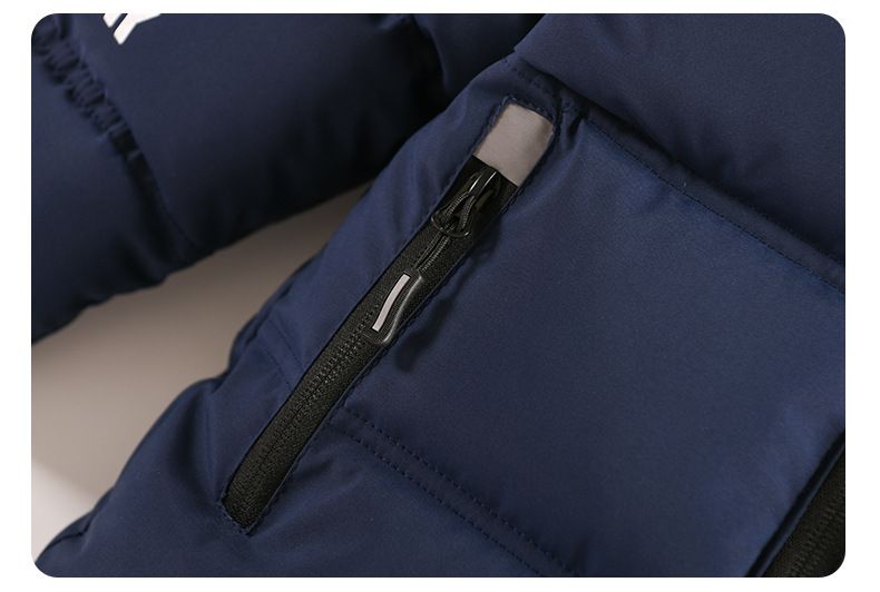 Boys' Winter Jacket With LED Light-Up Design – Thick Insulated Hooded Coat (100-155cm, Black/Army Green/Light Blue/Navy)_voghion.com