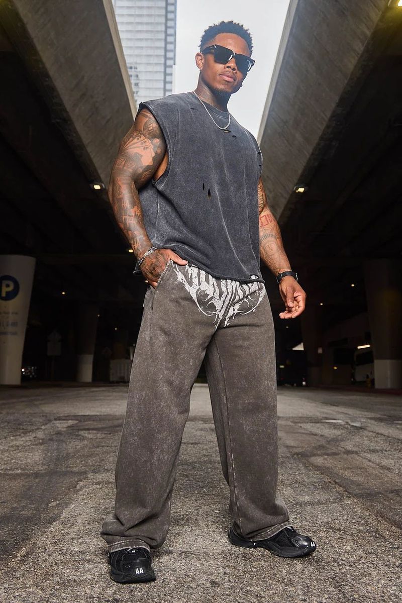 Men’s Straight-Leg Jogger Pants – Gym & Casual Sweatpants (4 Colors, S-XXL) | Breathable Cotton With Stretch_voghion.com