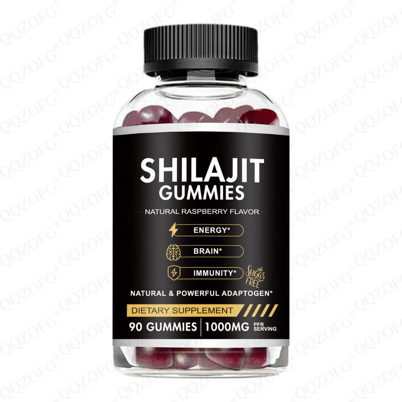 Auf Lager. Grenzüberschreitendes Bestseller-Produkt für den Außenhandel. 90 Kapseln Shilajit-Gummibärchen. Shilajit-Gummibärchen. Fabrik unterstützt OEM._voghion.com