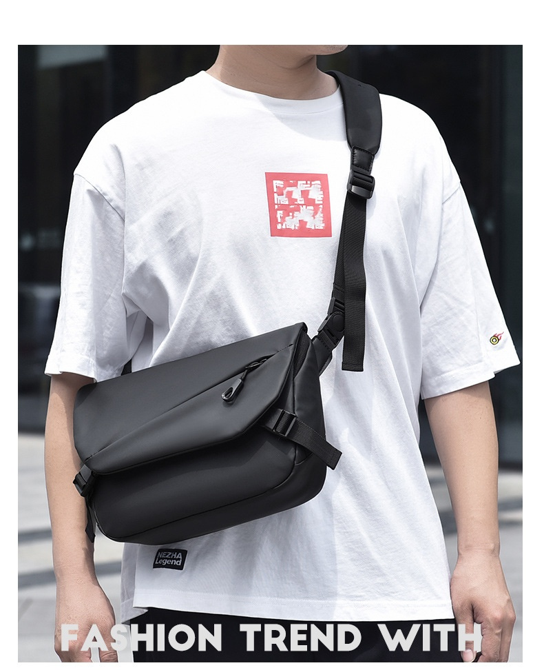 Nuova borsa a tracolla da uomo borsa a cavallo obliqua borsa a cavallo frontale con funzione semplice urbana di alta qualità_voghion.com