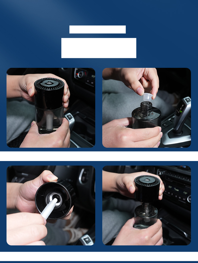 Auto aroomiteraapia masin auto intelligentne tähega laelamp auto parfüümi pihustusniisutaja automaatne deodorantpihusti_voghion.com