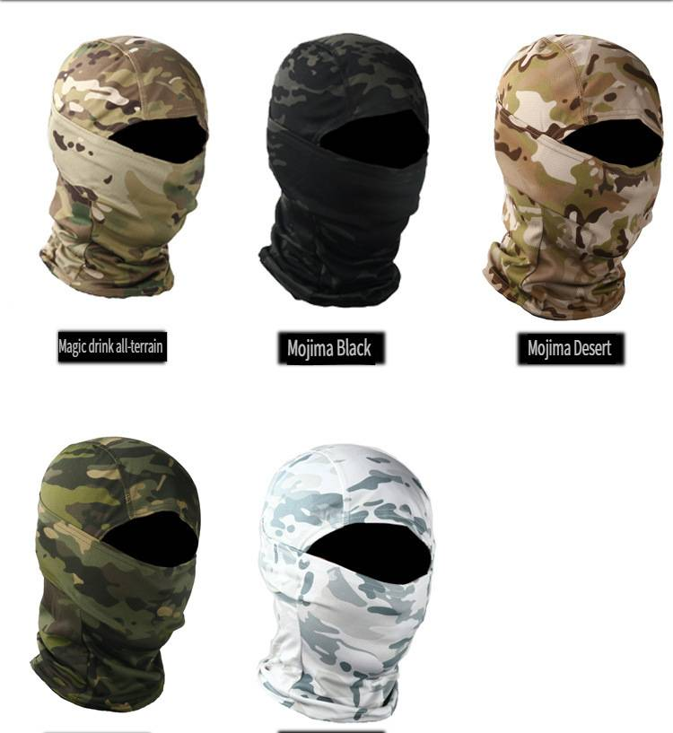 Chieftain Tactical Mask Winddichter und staubdichter Schal Grenzüberschreitendes beliebtes russisches Camouflage-Stirnband Doppelseitiges Mesh-atmungsaktives Gewebe_voghion.com
