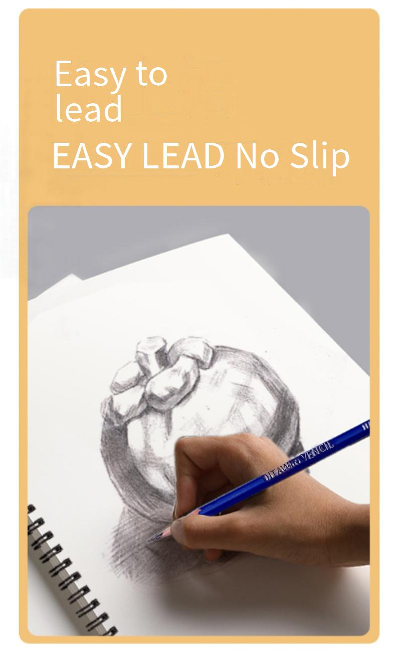 Premium A4 Sketchbook For Artists - 120gsm Acid-Free Paper, Spiral Bound Blank Drawing Pad For Pencil, Charcoal, Colored Pencils_voghion.com
