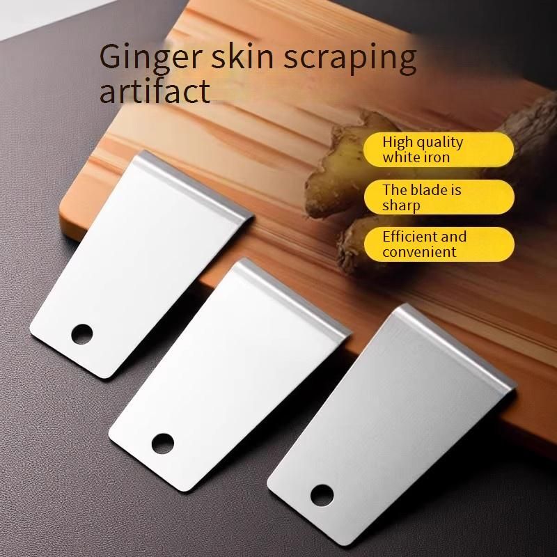 Stainless Steel Multi-Purpose Peeler - Ginger, Potato & Vegetable Peeling Tool - Ergonomic Kitchen Gadget_voghion.com
