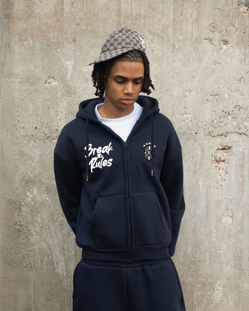 Y2k Streetwear Hoodie & Jogger Set With Bold Letter Print - Trendy Unisex Oversized Fit For Urban Fashion Lovers (Multiple Color Options)_voghion.com