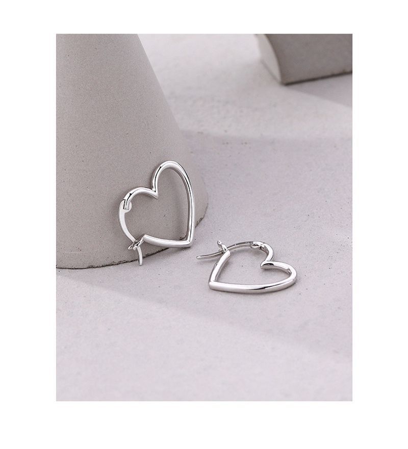 S Sterling Sier Heart For Women Niche Design All Match Ins Temperament Earrings_voghion.com