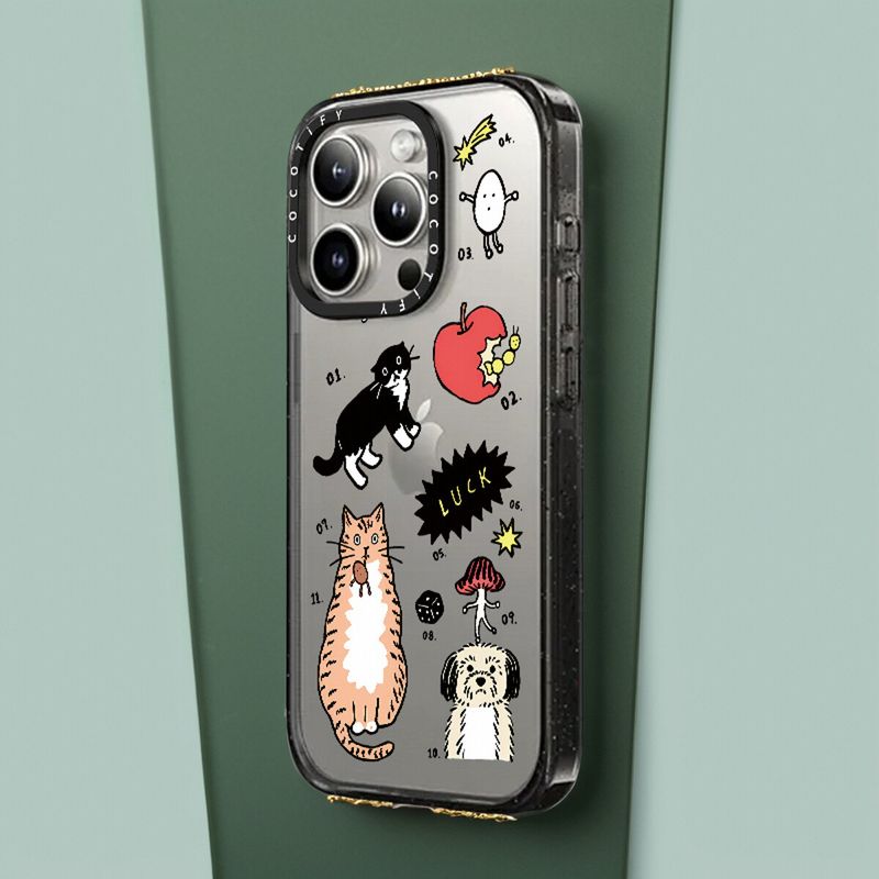 Unschlagbare Qualität Handyhülle für iPhone Caseti Magic Cat Serie Niedlich Anwendbar iPhone16promax Spiegel Acryl Magnetisch Neu_voghion.com