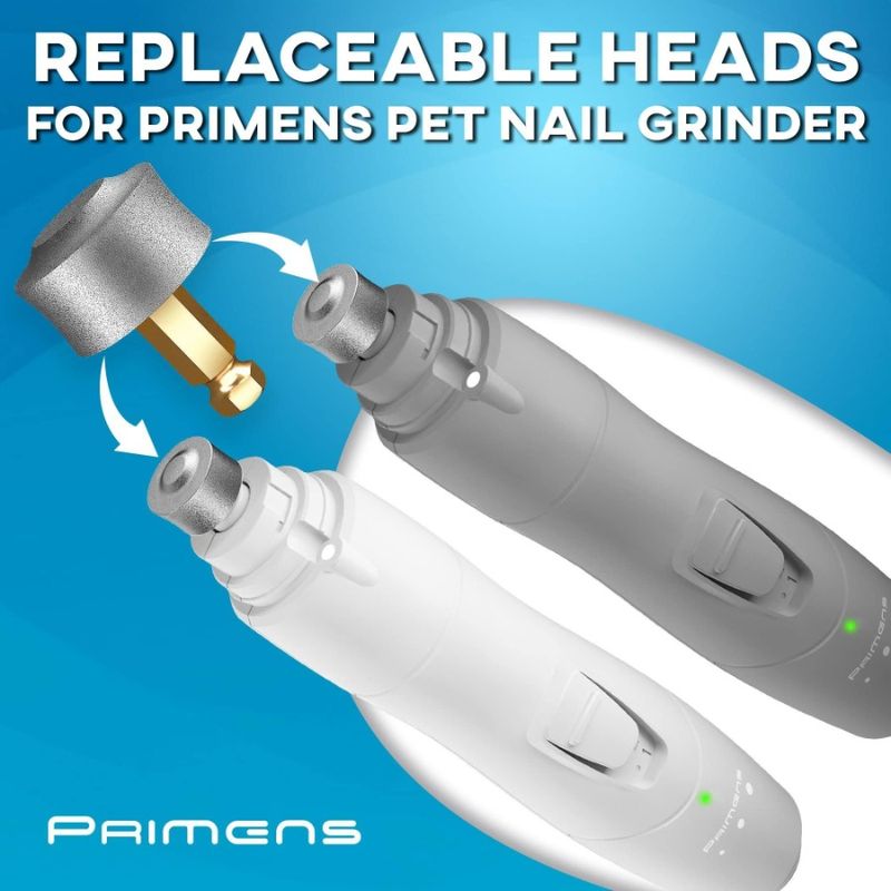 3 For Spare Wheel Pet Grinding Pack Claw Nail Fo Grinder Replaceable Professional Bits Replacement Dog Grooming Tip Of Diamond_voghion.com