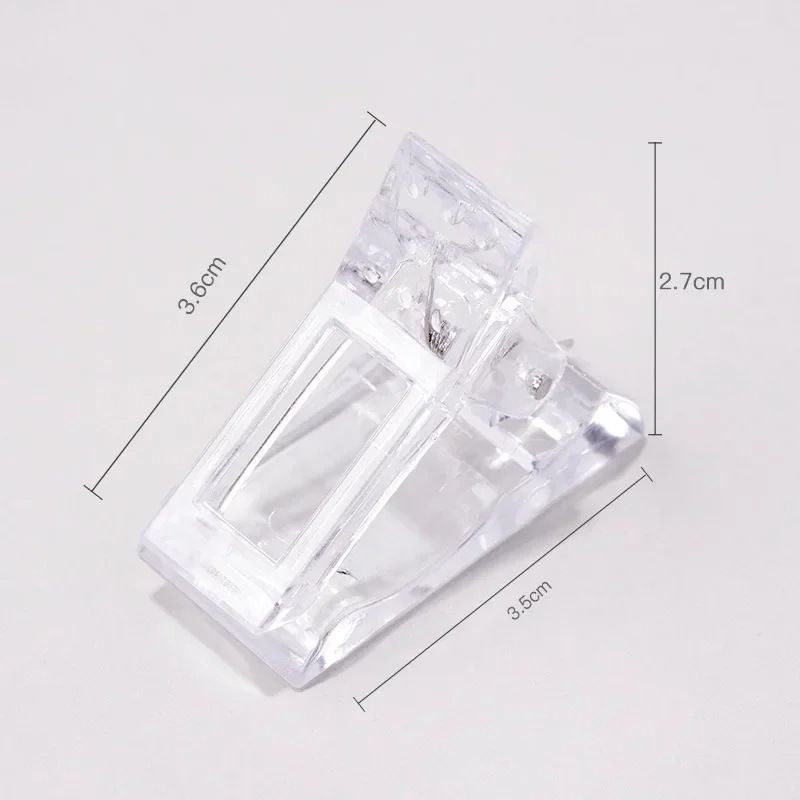 Direct Selection Art Nail Mold Crystal Extension Gel Quick Setting Clip_voghion.com