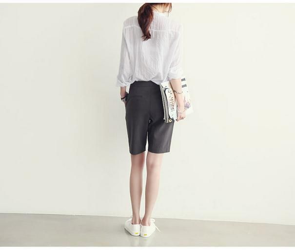 Abbigliamento da donna Camicie casual Maniche lunghe Camicie larghe e sottili da donna Camicia casual in lino Manica lunga Vestibilità ampia Leggera Protezione solare Top_voghion.com
