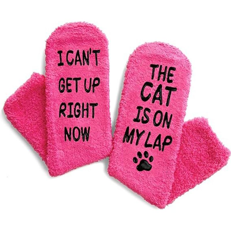 Hoerfräi Korallensamm Kuchsocken Déiereserie Fousssohlen Buschtawenpunkt Klebstoff Buedemsocken_voghion.com