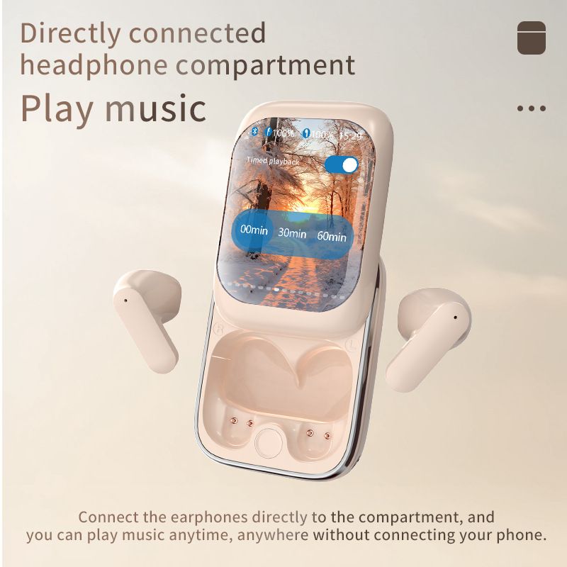 Casque Bluetooth YaShoo - Batterie de 10 heures, prise en charge multilingue en anglais et en français, charge de 1,5 heure, commutation en mode double, batterie de 300 mAh._voghion.com