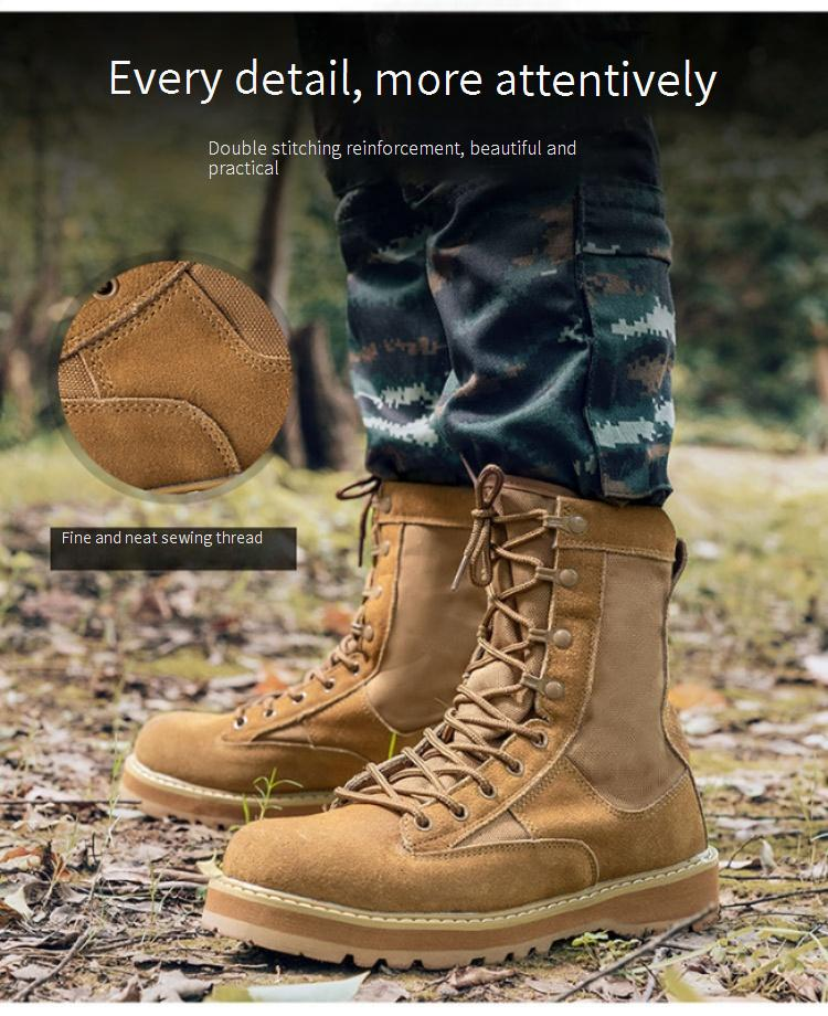 Herenschoenen Herfst Outdoor Sharp Blade Ultra Light Martin Combat Boots Heren High Top Hikingschoenen Hiking Training Boots Tactische Hikingschoenen_voghion.com