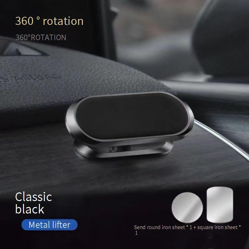 Universelle Autotelefonhalterung mit starkem Magnetfuß, 360°-Drehung und einstellbarem Winkel für alle Smartphones_voghion.com
