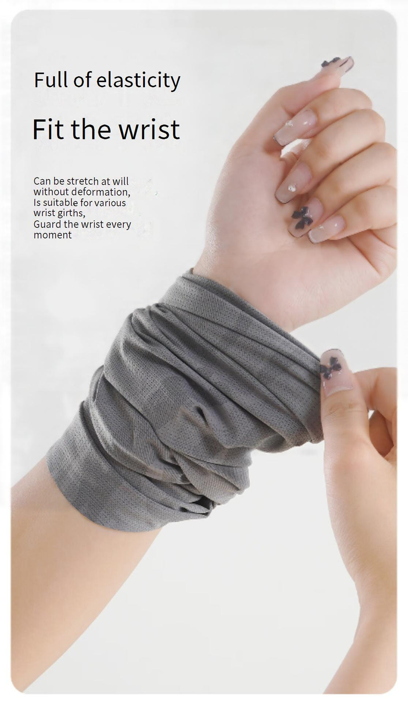 Cooling & Quick-Dry Sports Wristband – Sweat-Absorbing & Non-Slip For Men & Women – Perfect For Tennis, Basketball, Gym & Outdoor Activities_voghion.com