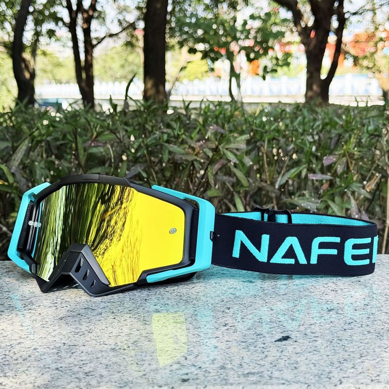 Professionelle Fahrradbrille für Damen und Herren – Winddicht, beschlagfrei, UV-Schutz, Wechselgläser für Mountainbiken, Motorradfahren_voghion.com