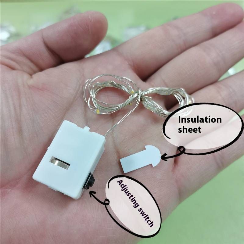 Guirlande lumineuse LED réglable – 3 modes d'éclairage pour mariages, fêtes et décoration intérieure (blanc chaud/couleur, 2 m/3 m, étanchéité IP67)_voghion.com