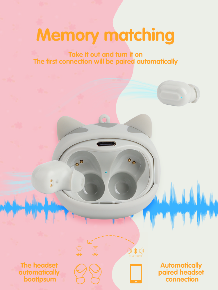 Waterproof Rope Tws 5.0 Wireless Headset Mini In-ear Headphones M28 Sport Stereo Earbuds Earphone_voghion.com