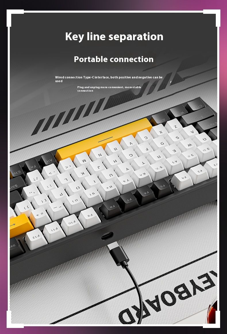 Göz kamaştırıcı G99 üçüncü deneme sınavı kablosuz Bluetooth mavi kırmızı eksen ofis E-spor oyunu masaüstü dizüstü bilgisayar mekanik_voghion.com