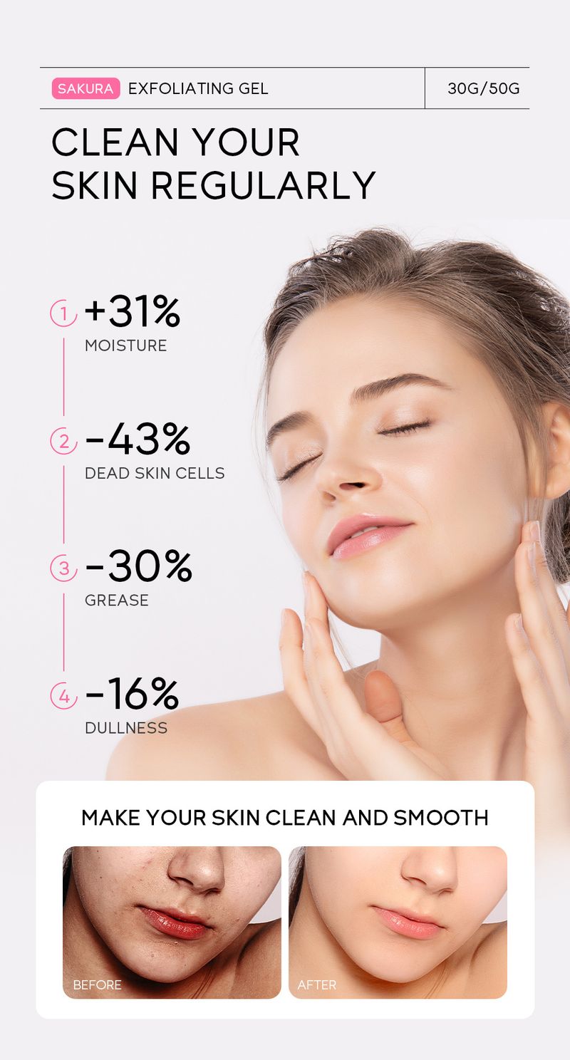 Makeup Tool Kits Version Of QUIYUM Cherry Blossom Keratin Gel 30g (color Box) Facial Cleansing Pores Keratin_voghion.com