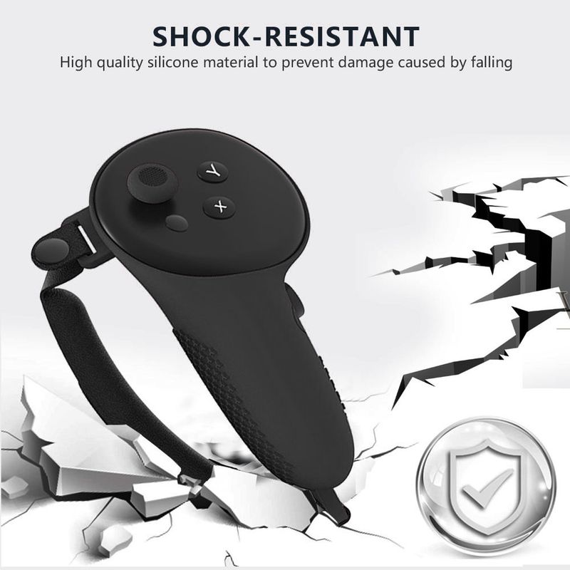 7PCS Silikon für Meta Quest 3 Zubehör Anti-Scratch TPU Schutzhülle VR Headset Sleeve Shell Case_voghion.com
