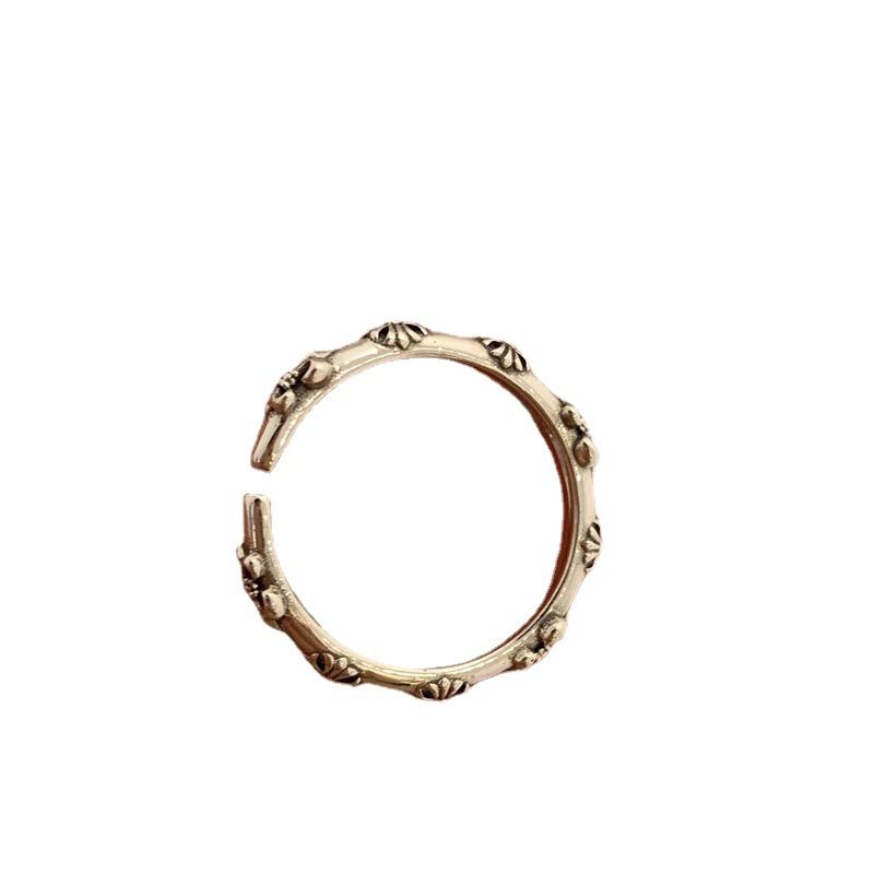 Ke Iris Open For Women's Light Luxury Niche Design Exquisite High Grade Cold Wind Ring_voghion.com