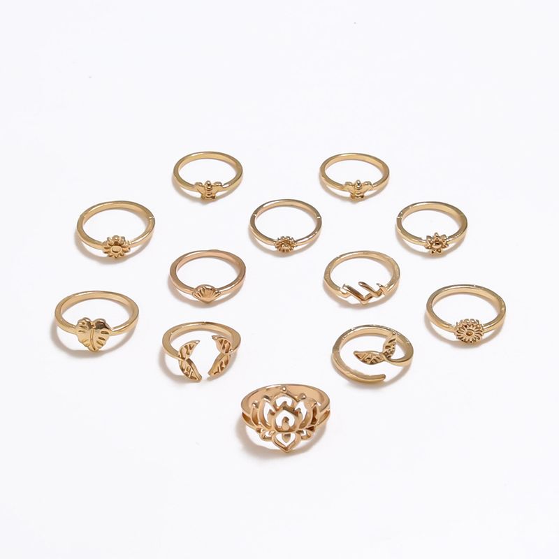 Nuovo anello alla moda con incisione personalizzata a forma di coda di pesce per donna_voghion.com