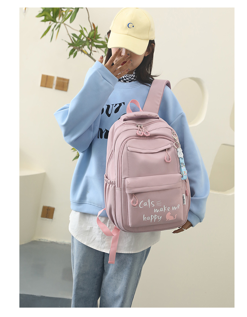 Zaino Kawaii per ragazze Borse da scuola Portabilità Impermeabile Adolescenti Studente universitario Borsa a tracolla da viaggio grande Mochilas Escolares_voghion.com