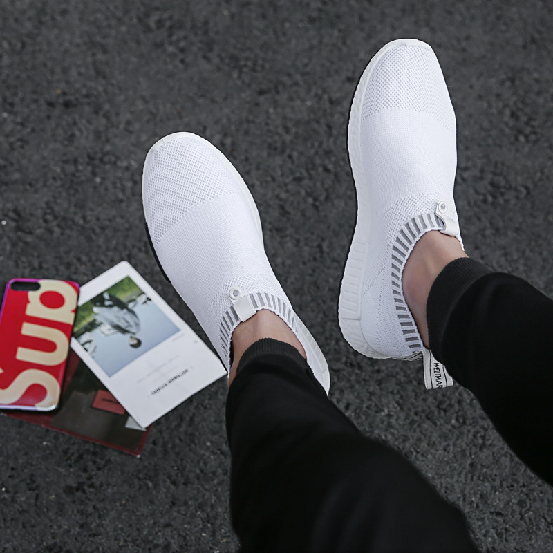 Zapatillas de tenis de moda para hombre, ligeras, para correr, caminar, deportes, fitness, gimnasio, zapatillas de deporte de malla transpirable_voghion.com
