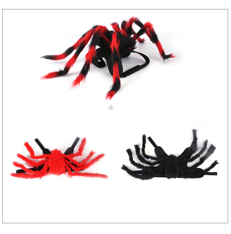 Unisex Pet Halloween Christmas Chest Back Creative Cat Dog Small Dog Spider Costume_voghion.com