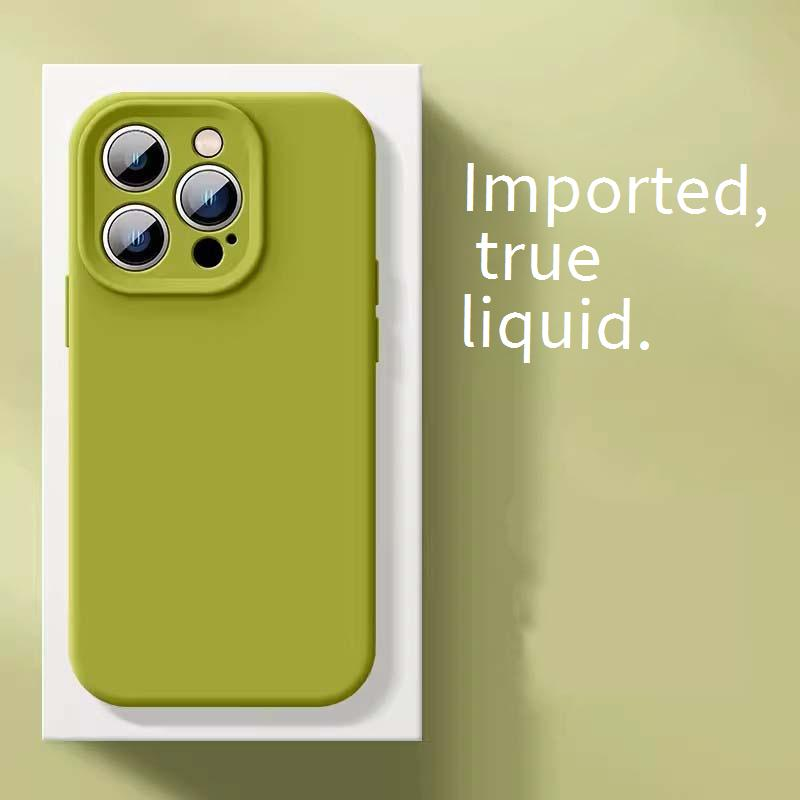 Premium Liquid Silicone Case For IPhone 16 Pro Max - Shockproof Full Coverage Slim Fit Protective Cover With Precise Cutouts_voghion.com