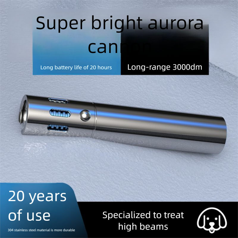 Neu Helligkeit Taschenlampe Outdoor Ultra Helle Lange Palette Wiederaufladbare Laser High Power Mini Tragbare Edelstahl_voghion.com