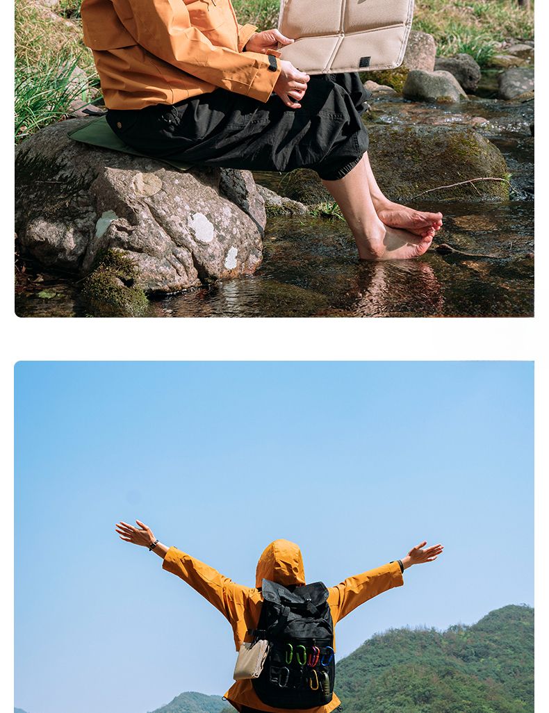 Outdoor Folding Cushion Portable Waterproof Picnic Camping Lawn Ground Mat Music Festival Spring Outing Essential_voghion.com