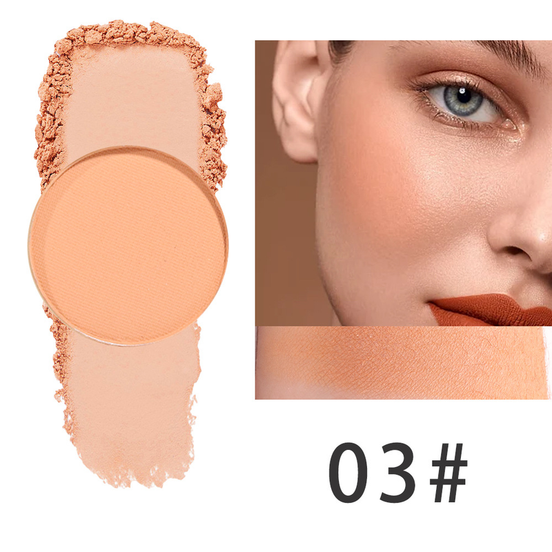 Bronceadores e iluminadores Belleza Maquillaje Rostro Iluminador natural Tridimensional Seis colores Contorno Larga duración Resistente al agua y al sudor_voghion.com