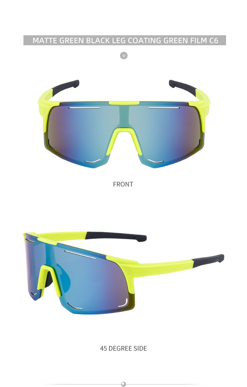Lunettes de soleil tendance sans cadre pour hommes, lunettes de soleil tendance pour sports de plein air, équitation_voghion.com