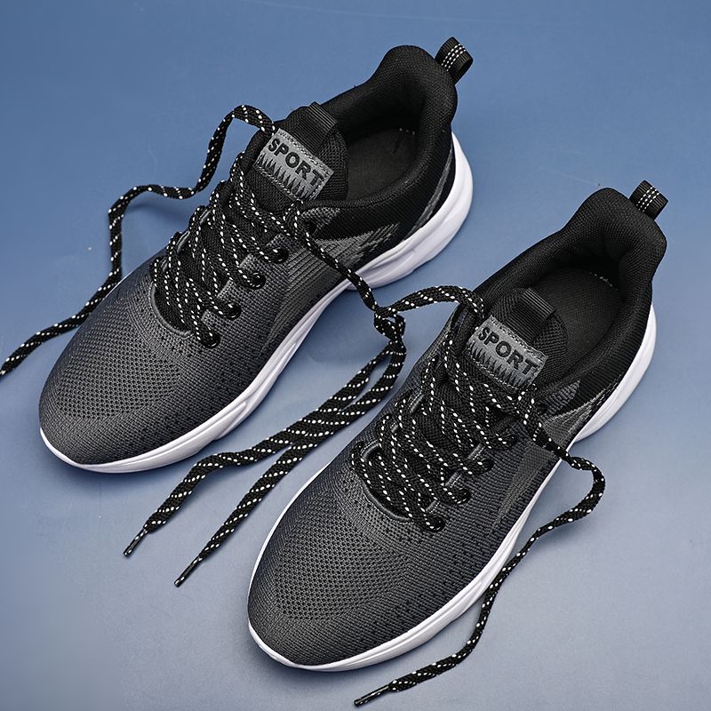 MAEDEF Baskets en maille pour hommes, chaussures de course légères et respirantes, confortables, tendance, décontractées, pour la gym et la marche, vulcanisées_voghion.com